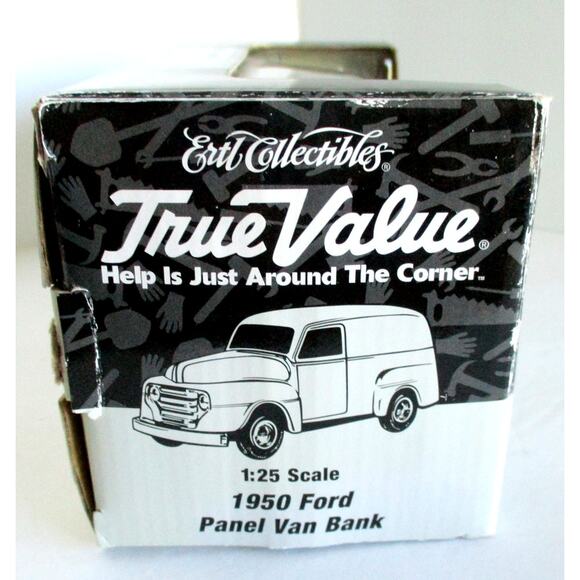 ERTL True Value Die Cast 1950 Ford Panel Van Bank 21369P-1HD - Picture 5 of 6